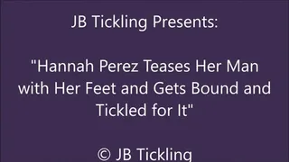 Hannah Gets Tickled for Teasing With Her Feet