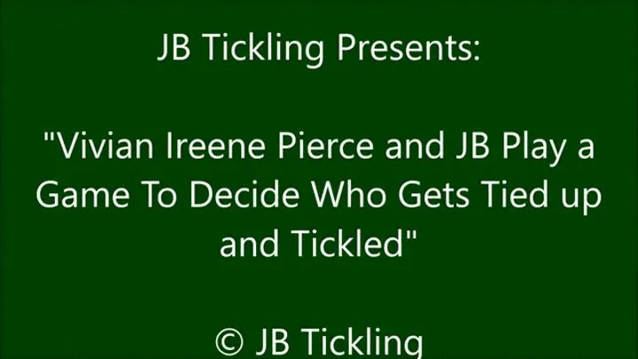 Vivian Ireene Pierce and Her Guy Play a Tickling Game