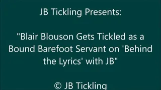 Blair Gets Tickled on Behind the Lyrics