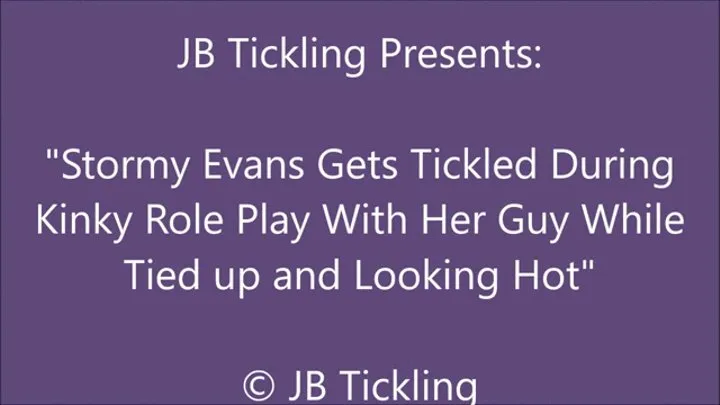 Stormy Evans Enjoys Ticklish Playtime