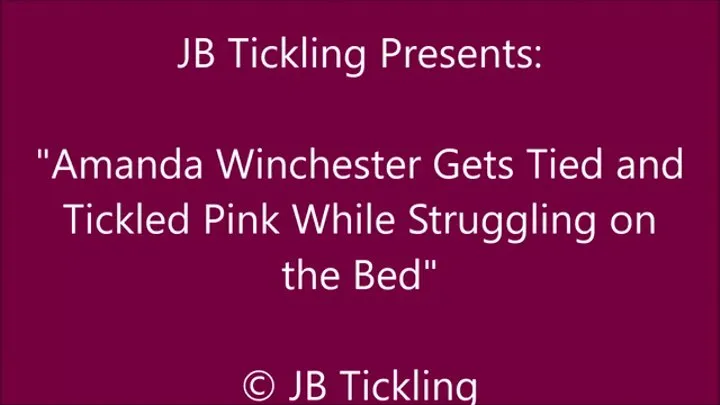 Amanda Winchester Gets Tickled Pink - HQ