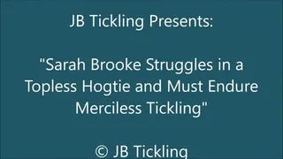 Sarah Brooke Tickled in a Hogtie