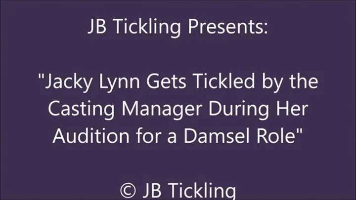 Jacky Lynn Tickled on the Casting Couch