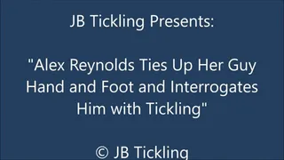 Alex Reynolds Tickles A Bound Guy