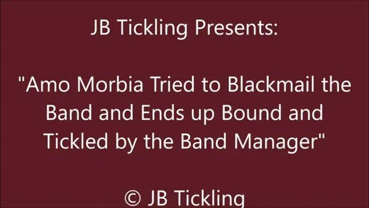 Amo Morbia Tickled for Being a Bad Groupie