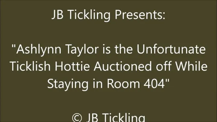 Ashlynn Taylor is the Room 404 Tickle Victim