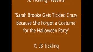 Sarah Brooke Ticked Crazy in Her Halloween Costume - HQ