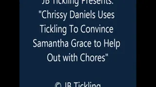 Chrissy Tickles Samantha Over Chores