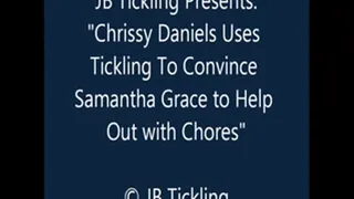 Chrissy Tickles Samantha Over Chores - SQ