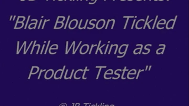 Blair Blouson Product Tester Tickling - HQ