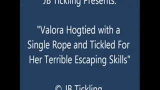 Valora Hogtied for Tickling