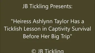 Ashlynn Taylor Tickled During Heiress Training - SQ