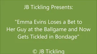 Emma Evins Gets Tickled After the Ballgame