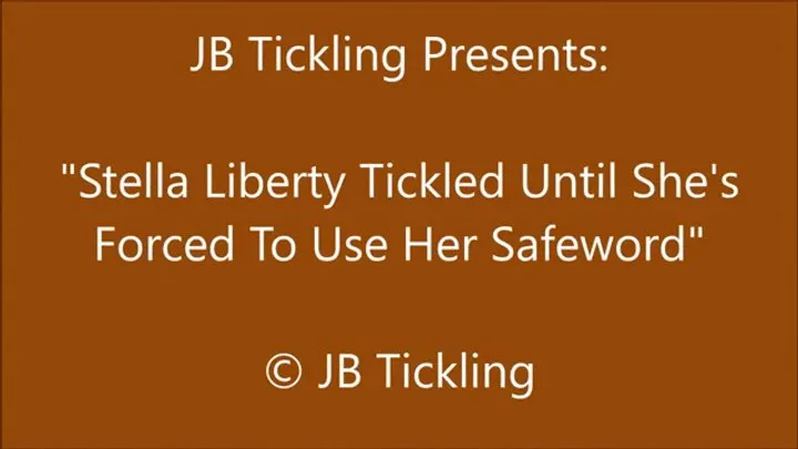 Stella Tickled Until She Uses Her Safeword