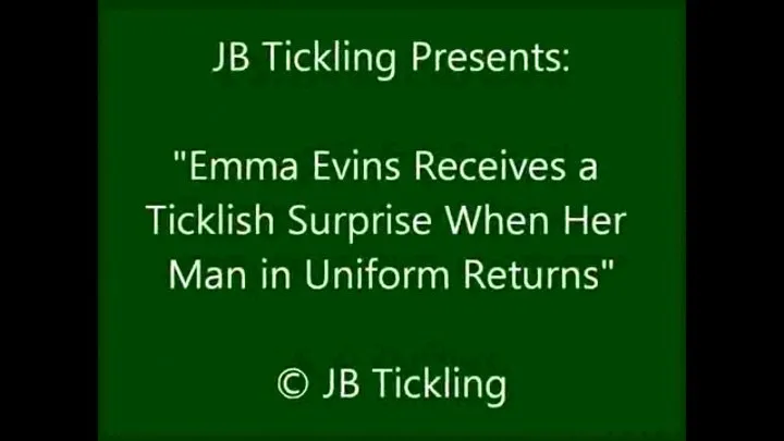 Emma Evins is the Ticklish Prisoner of Her Soldier Boyfriend