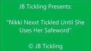 Nikki Nexxt Tickled on the Bed Until She Uses Her Safeword