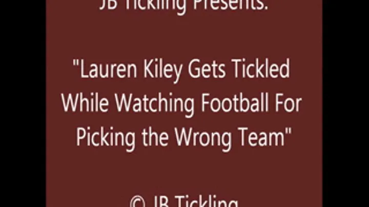 Lauren Kiley Tickled for a Bad Bet