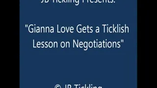 Gianna Love Ticklish Negotiations Lesson - SQ