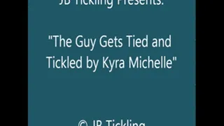 Kyra Michelle Ties & Tickles a Guy