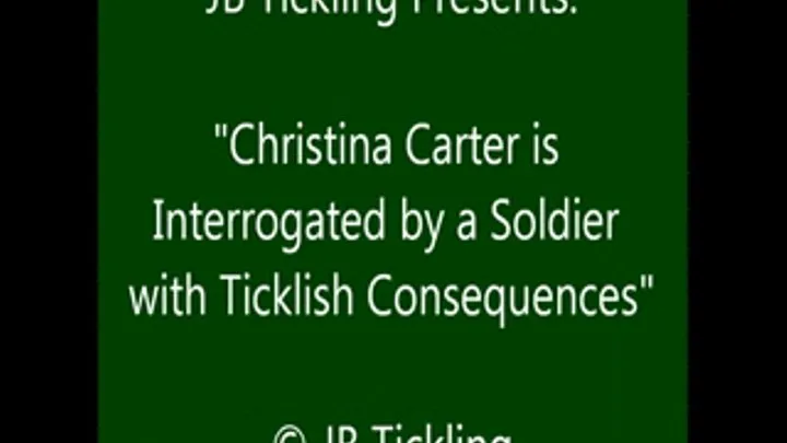 Christina Carter Tickled by a Soldier - HQ