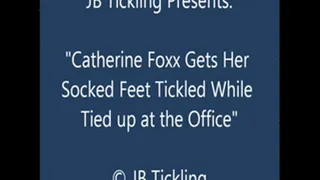 Catherine Foxx Tickled at the Office -Socks Only