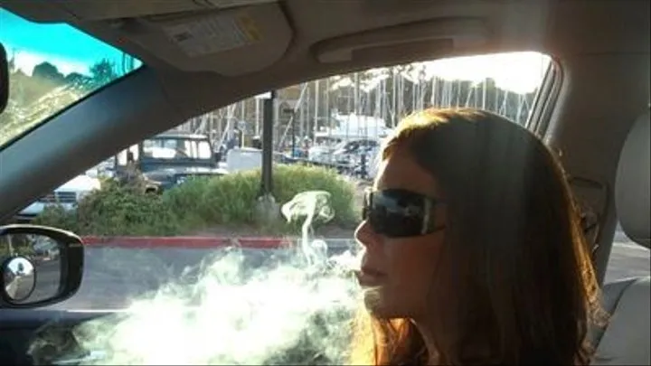 LINDSAY SMOKES ANOTHER CAMEL