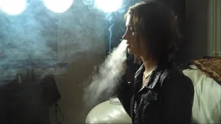 ALYSON SMOKES WITH PASSION!!