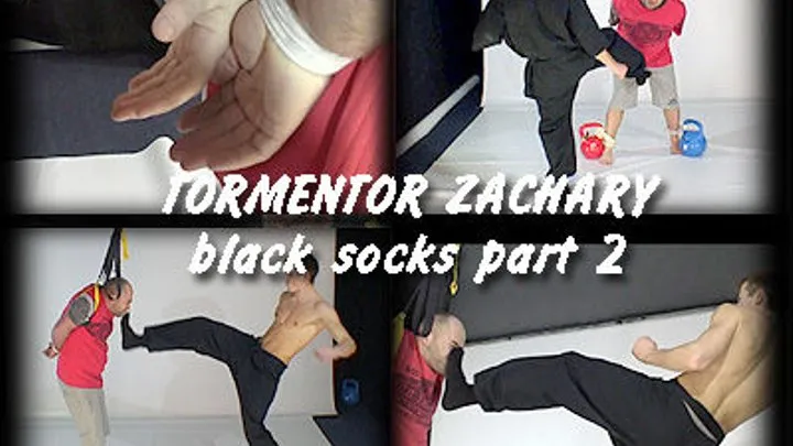 Tormentor Zachary Black Socks Part 2