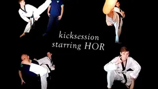 Kicksession starring Hor