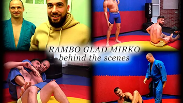 Rambo Glad Mirko behind the scenes