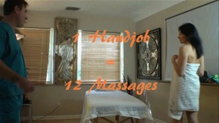 1 Handjob = 12 Massages - Dialup