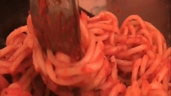 OLIVIA FINDS TWO SHRUNKEN MEN HIDING IN HER SPAGHETTI, AND EATS THEM ALIVE *** ***