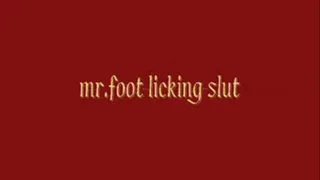 Foot Licking Mess Cleaner