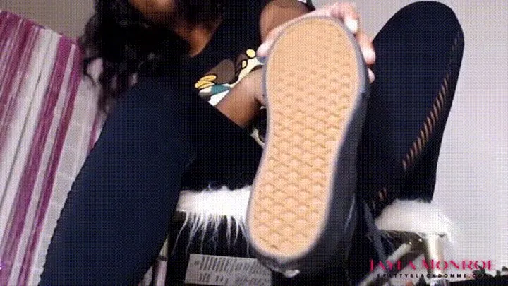 Sneakers & Socks Foot Tease