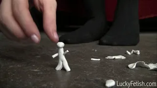 Sybil Crushes Tiny Clay Men - 1920x1080