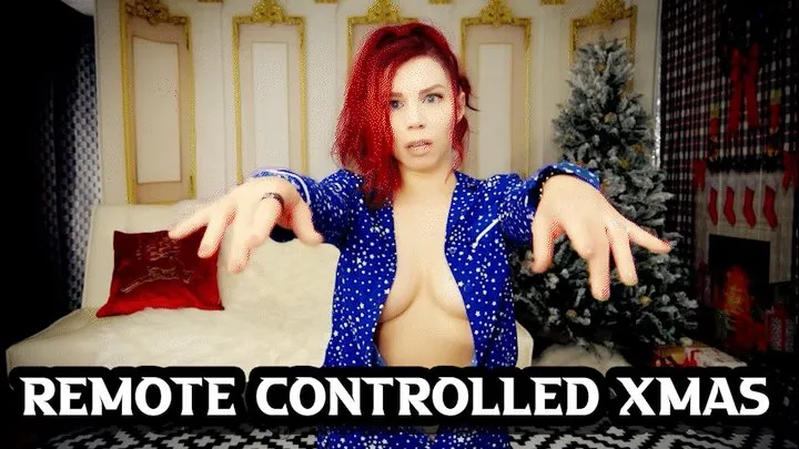 Remote Controlled Xmas - Bitchy Stepsister Must Obey - Humiliating Humor with Boob Growth, Tit Play, Wedgies, Booty Slapping, Taboo, Twerking, Uncontrollable Orgasms, Mesmerized, Stripping, and Dirty Bimbo Slut Transformation with Grinding Naked on POV