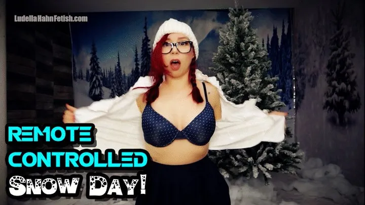 Remote Controlled Snow Day - Nerdy Stepsister Obeys Your Every Command and Becomes Your Eager Bimbo Slut - Nerdy to Dirty Taboo POV Magic Control