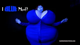 I BLUE Myself - Influencer Ludella Tests New Gum While Live & Experiences Breast Expansion, Hourglass Expansion, & Blueberry Inflation - Cosplay Parody