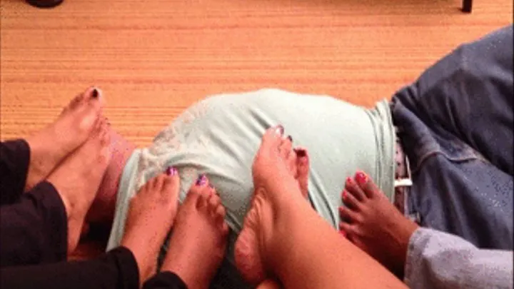 Ebony Goddesses Foot Party