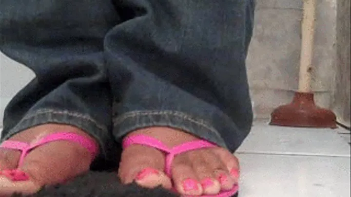 Pink Potty Toes WITH SOUND