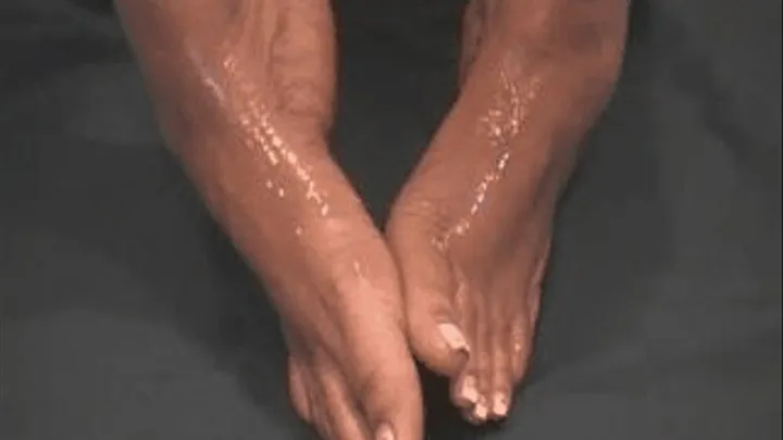 French Pedicured Foot Play