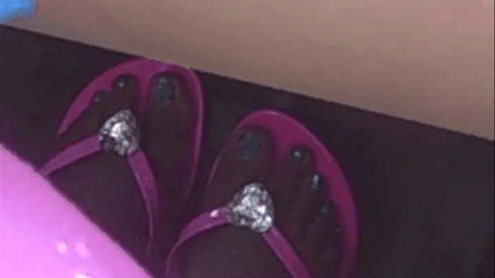 2 ebony feet pedal pumping higher