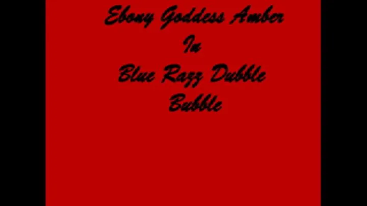 Blue Razz Dubble Bubble