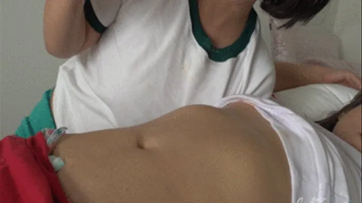 Itsuki Worships Reimi's Belly Button Part TWO