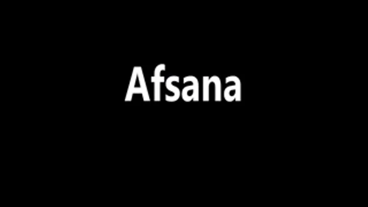 Afsana - Wichse mit mir