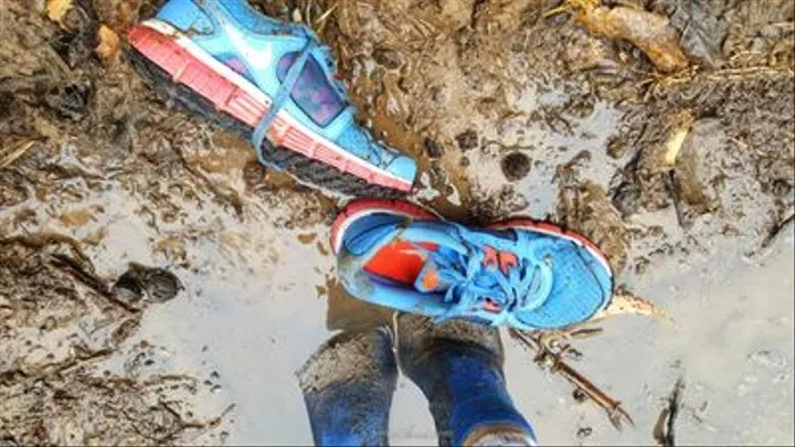 Wet and Muddy Nike...