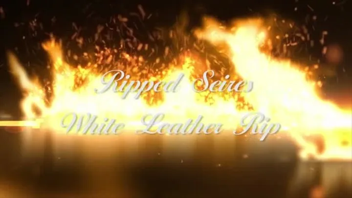 White Leather Rip