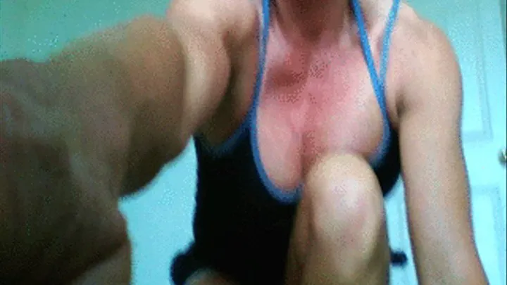 New Topless Workout ~ Muscle Goddess Mistress Debbie~