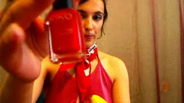 Red KiKo and new nails