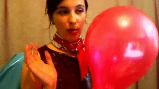 balloons popping